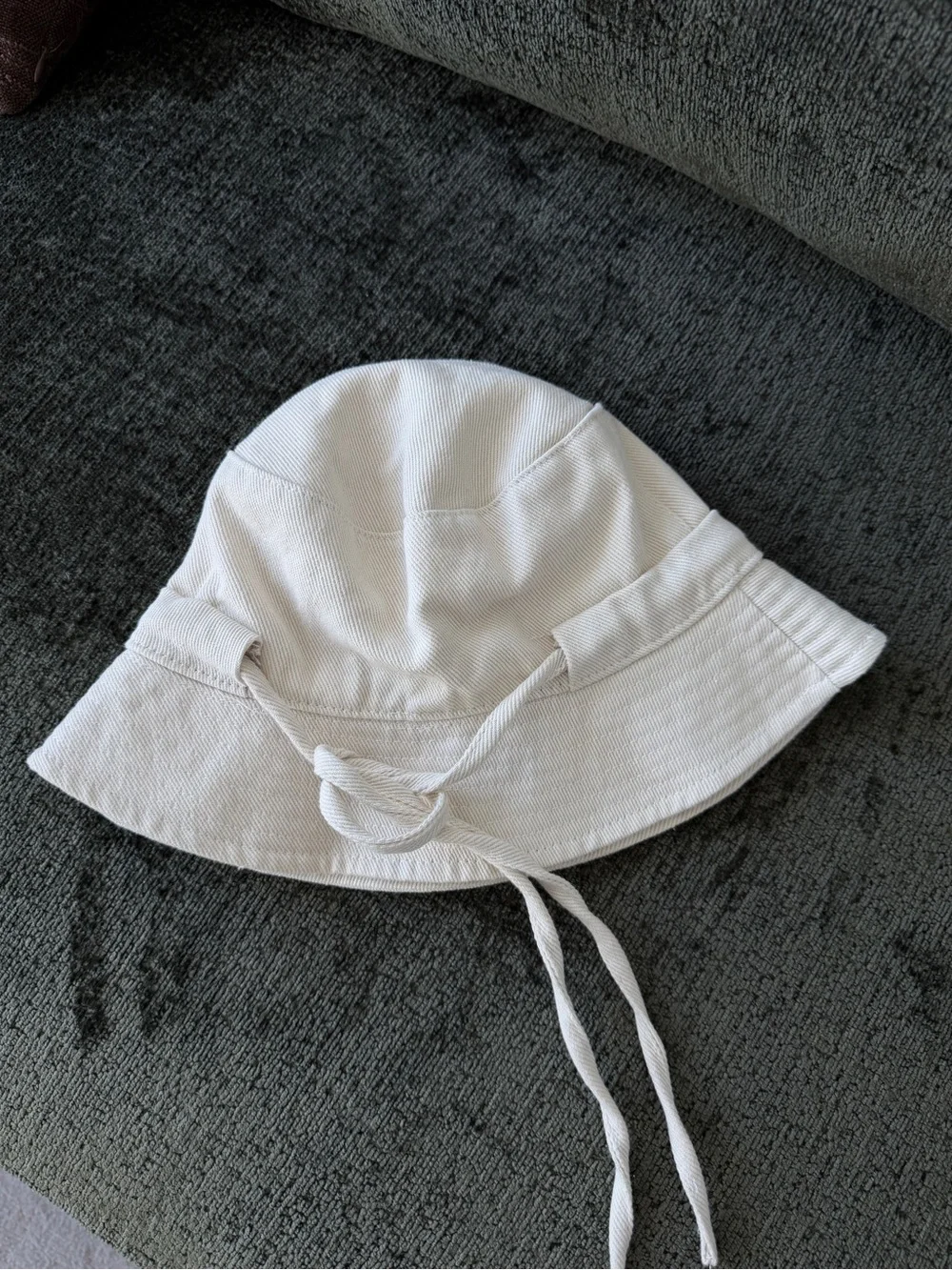 Jacquemus Off White Le Bob Bucket Hat - Size 56